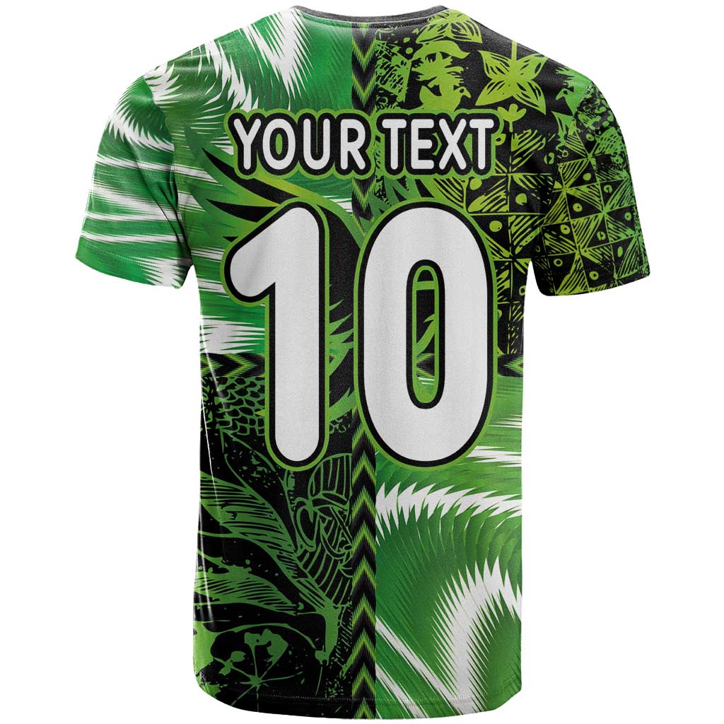 Custom Nigeria Football T-Shirt Super Eagles Spirit Graphic Tee