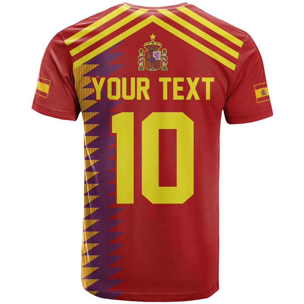 Custom Spain Football 2024 Road To The Champion T-Shirt Vamos a Espana Graphic Tee