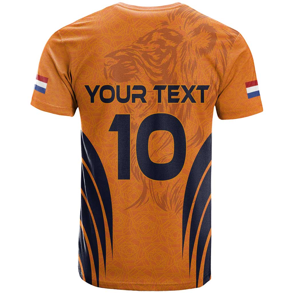 Custom Netherlands Football 2024 Road To The Champion T-Shirt Graphic Tee