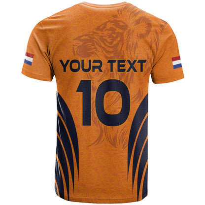 Custom Netherlands Football 2024 Road To The Champion T-Shirt Graphic Tee
