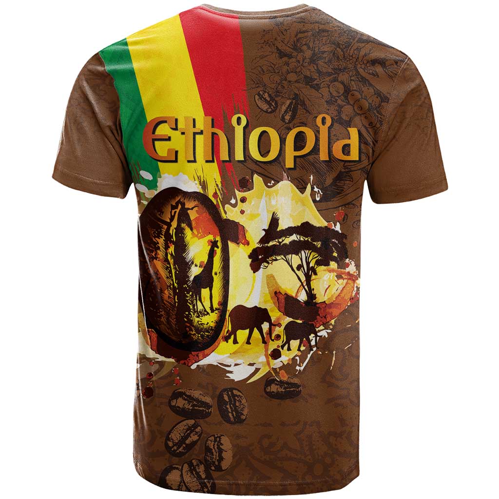 Ethiopia Culture - Proud of Coffee T-Shirt Graphic Tee