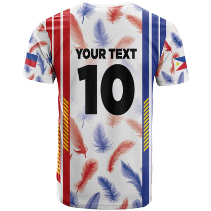 Custom Philippines Champions Football Jersey T-Shirt Graphic Tee