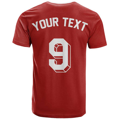Custom Norway Football T-Shirt Retro Style Graphic Tee