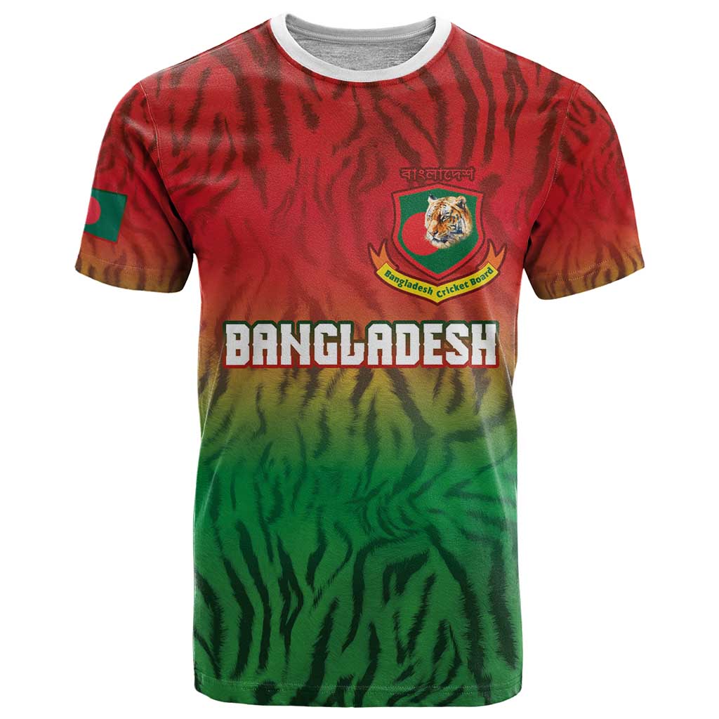 Custom Bangladesh Cricket-The Tigers T-Shirt Graphic Tee