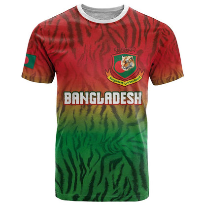 Custom Bangladesh Cricket-The Tigers T-Shirt Graphic Tee