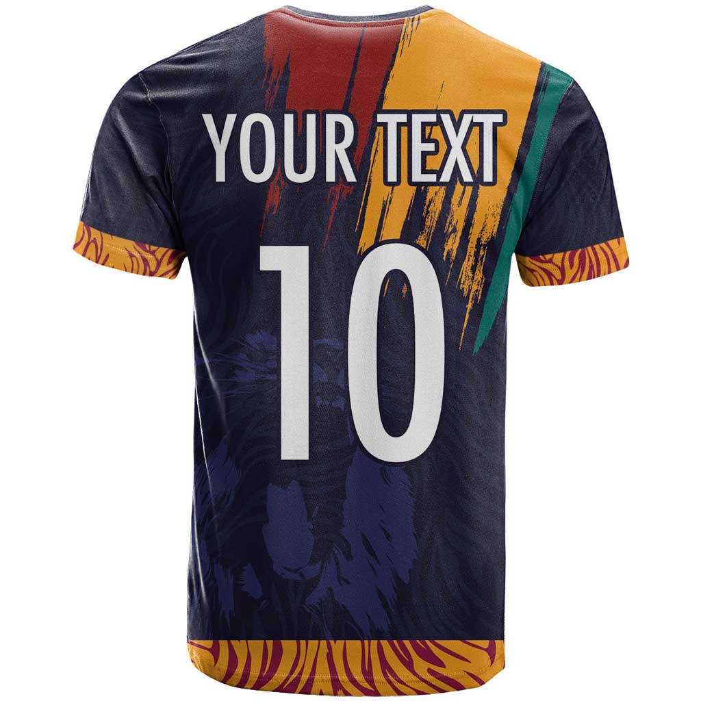 Custom Sri Lanka Cricket The Lions T-Shirt Graphic Tee