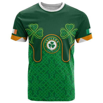 Custom Ireland Football T-Shirt The Boys in Green-Go Champions Graphic Tee