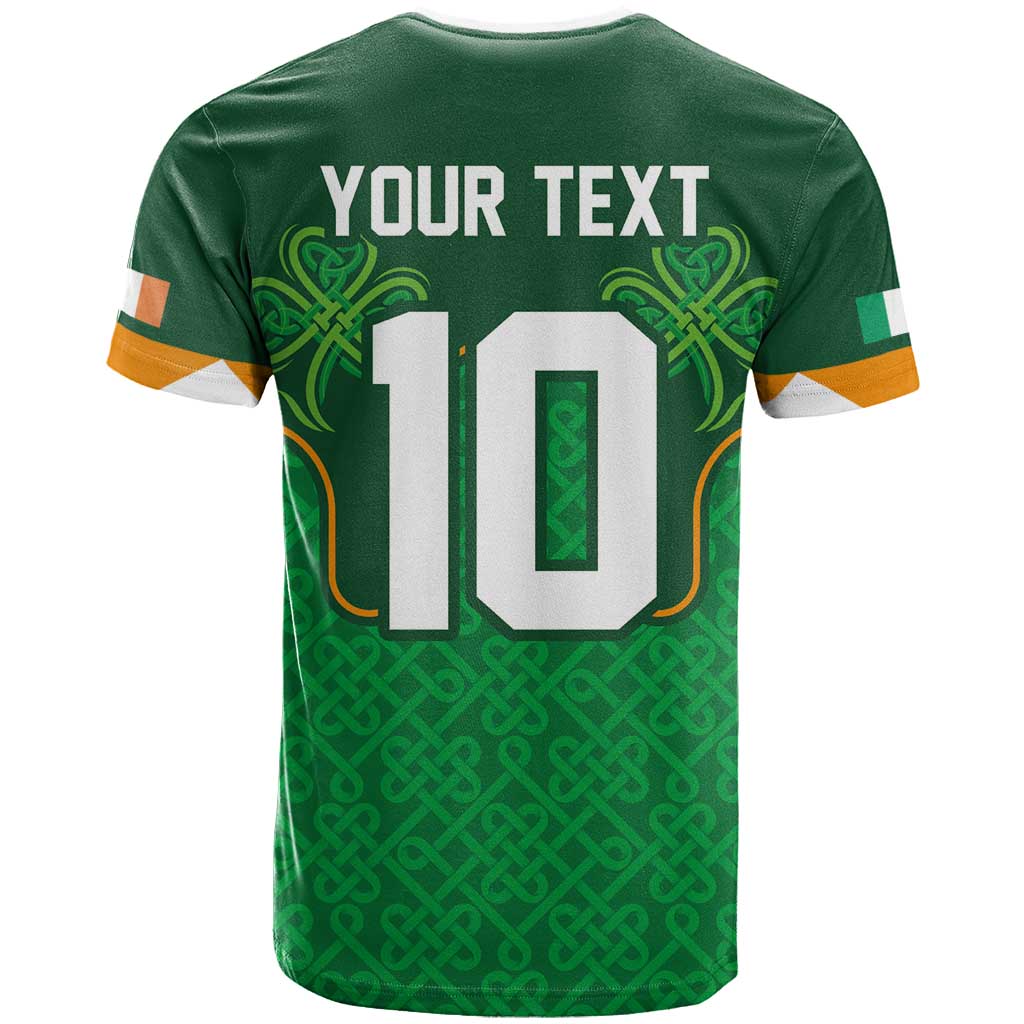 Custom Ireland Football T-Shirt The Boys in Green-Go Champions Graphic Tee