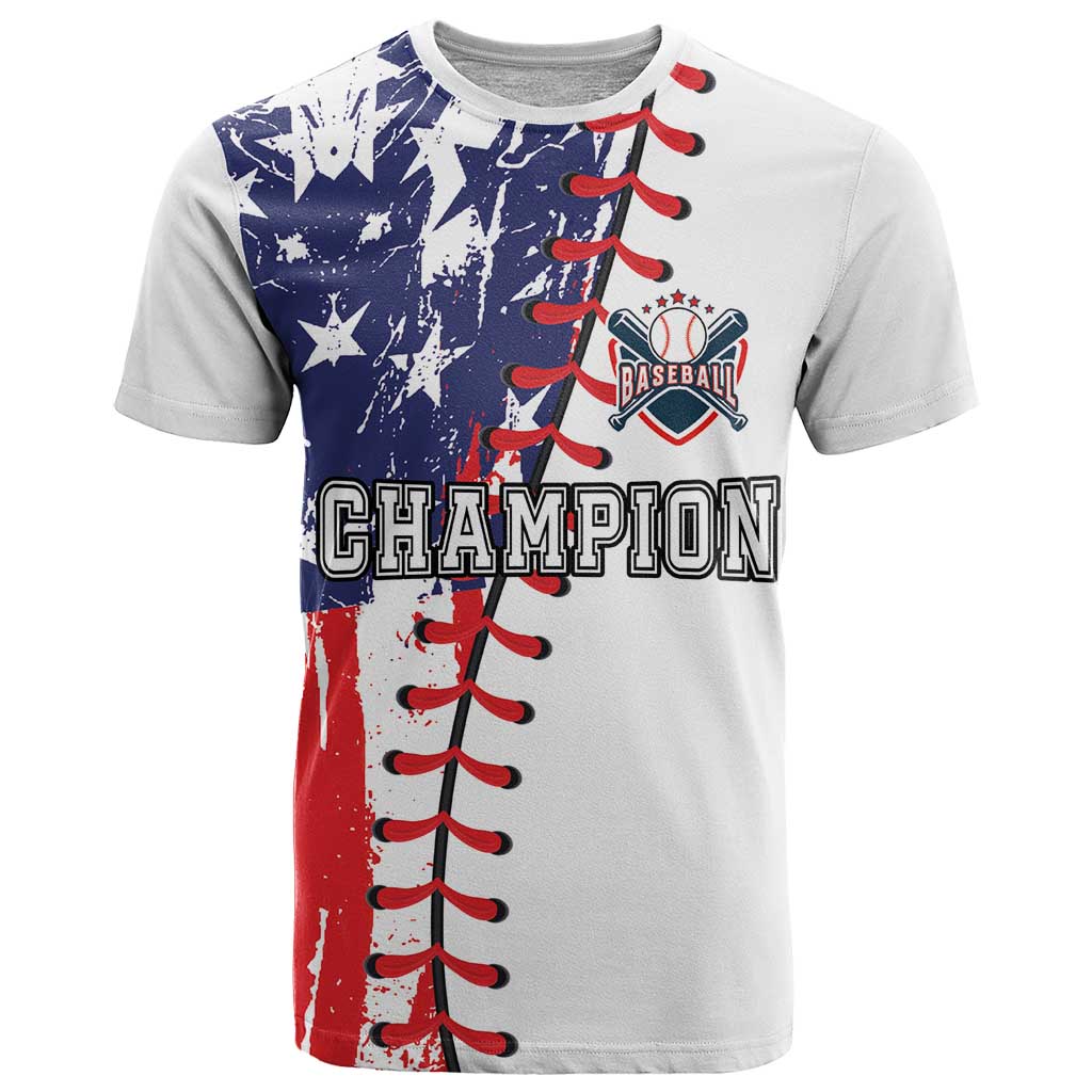 American Baseball T-Shirt Go Champion 2024 Graphic Tee