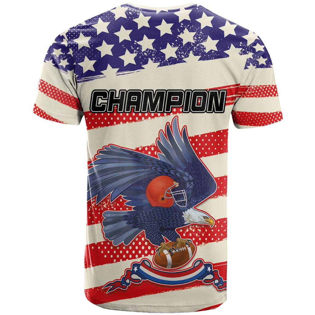 American Football T-Shirt Go Champion 2024 Graphic Tee