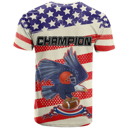 American Football T-Shirt Go Champion 2024 Graphic Tee