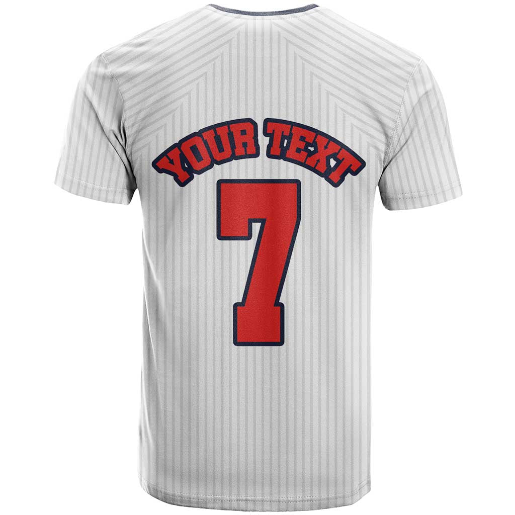 Custom England National Football T-Shirt Retro Style-Inspired 1998 Graphic Tee