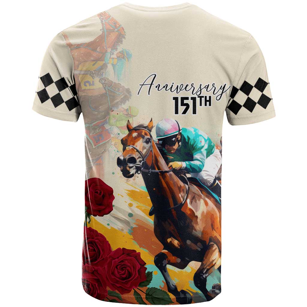 Kentucky Horse Racing 151st Anniversary T-Shirt Graphic Tee