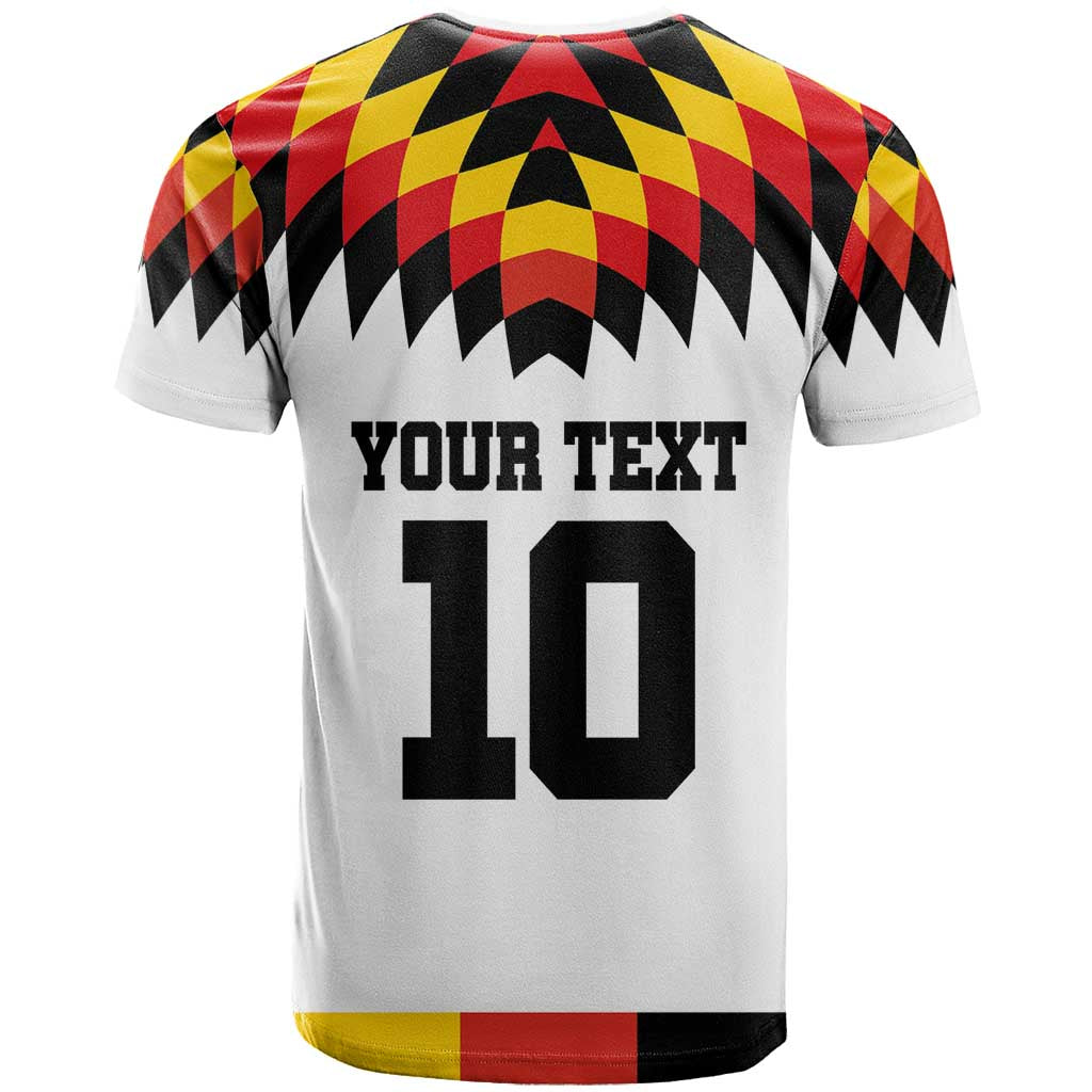Custom Germany Football 2024 Go Champion T-Shirt Design 90s Style Home Color Graphic Tee