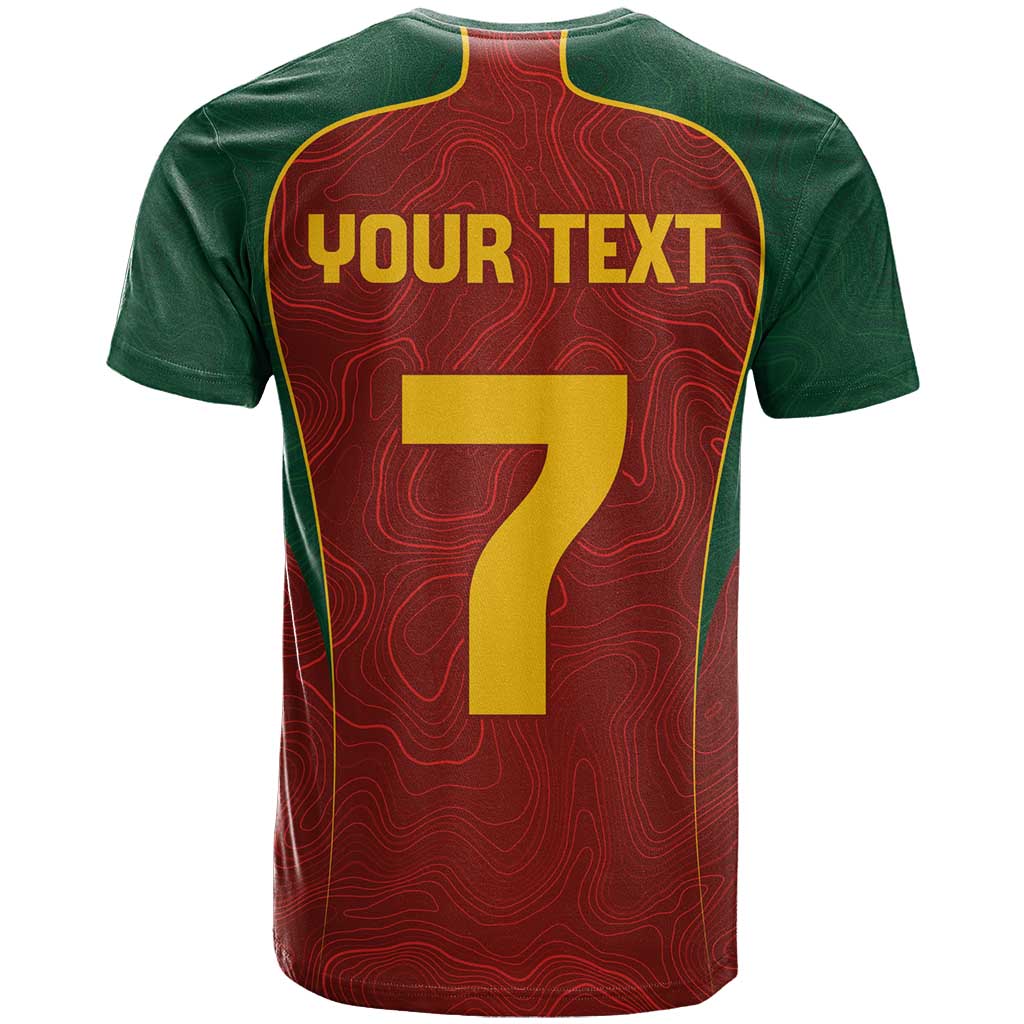 Custom Portugal Football T-Shirt A Selecao das Quinas Graphic Tee