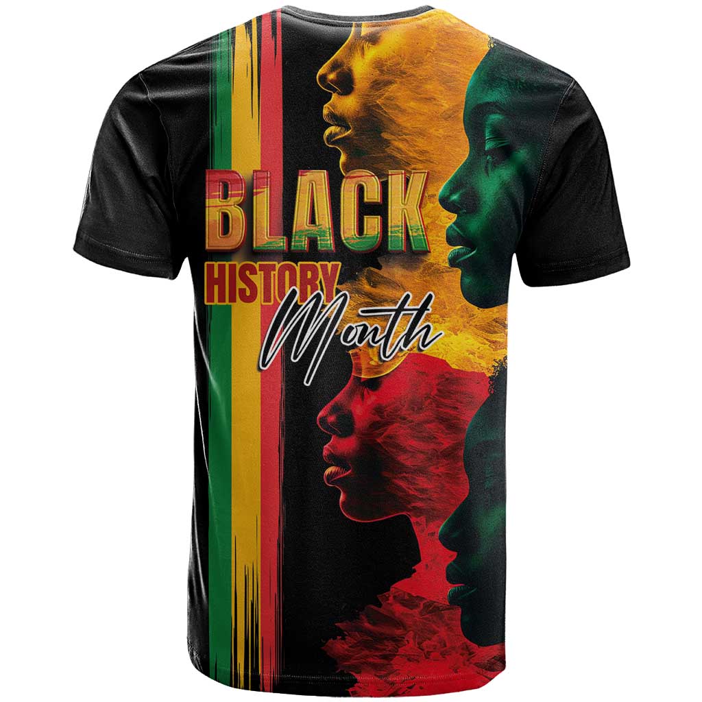 Black History Month T-Shirt Black Soul - I'm Black Every Month Graphic Tee