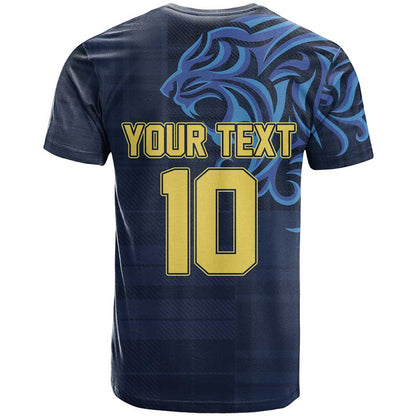 Custom Scotland Football 2024 Go Champion T-Shirt Graphic Tee