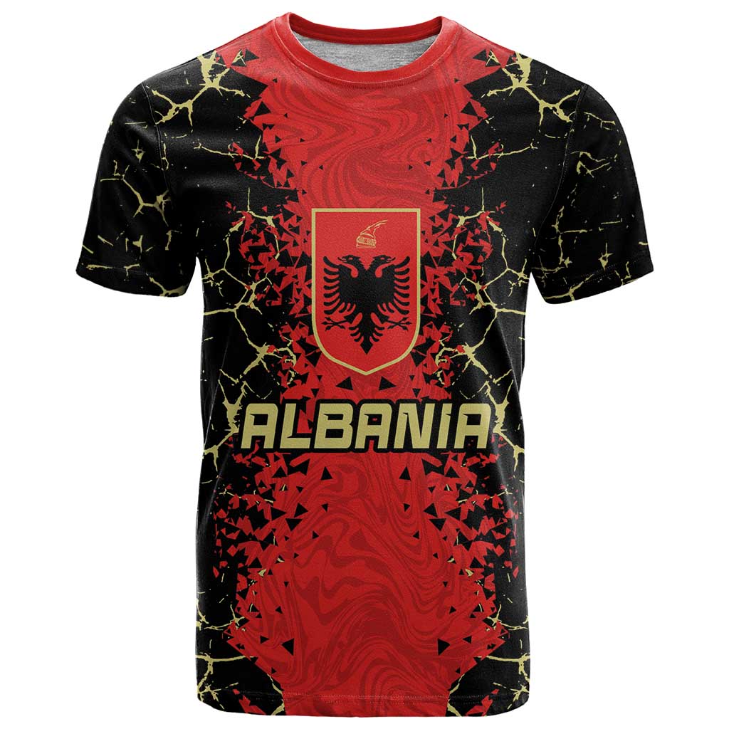 Custom Albania Football 2024 Go Champion T-Shirt Graphic Tee