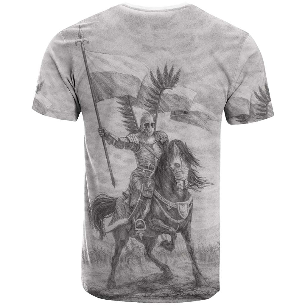 Polish-Lithuanian Commonwealth T-Shirt Winged Hussars-Vintage Style Graphic Tee