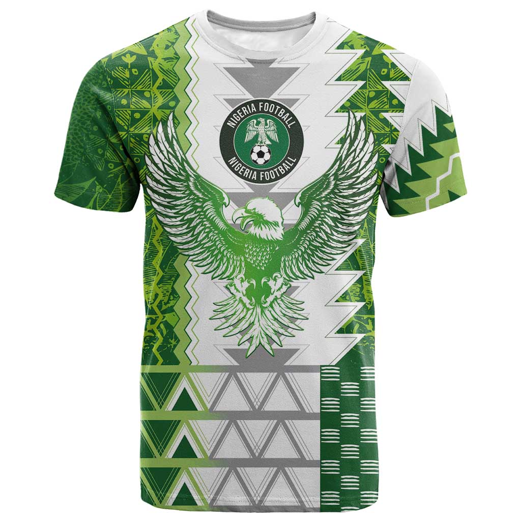 Custom Nigeria National Football T-Shirt Naija Super Eagles Graphic Tee