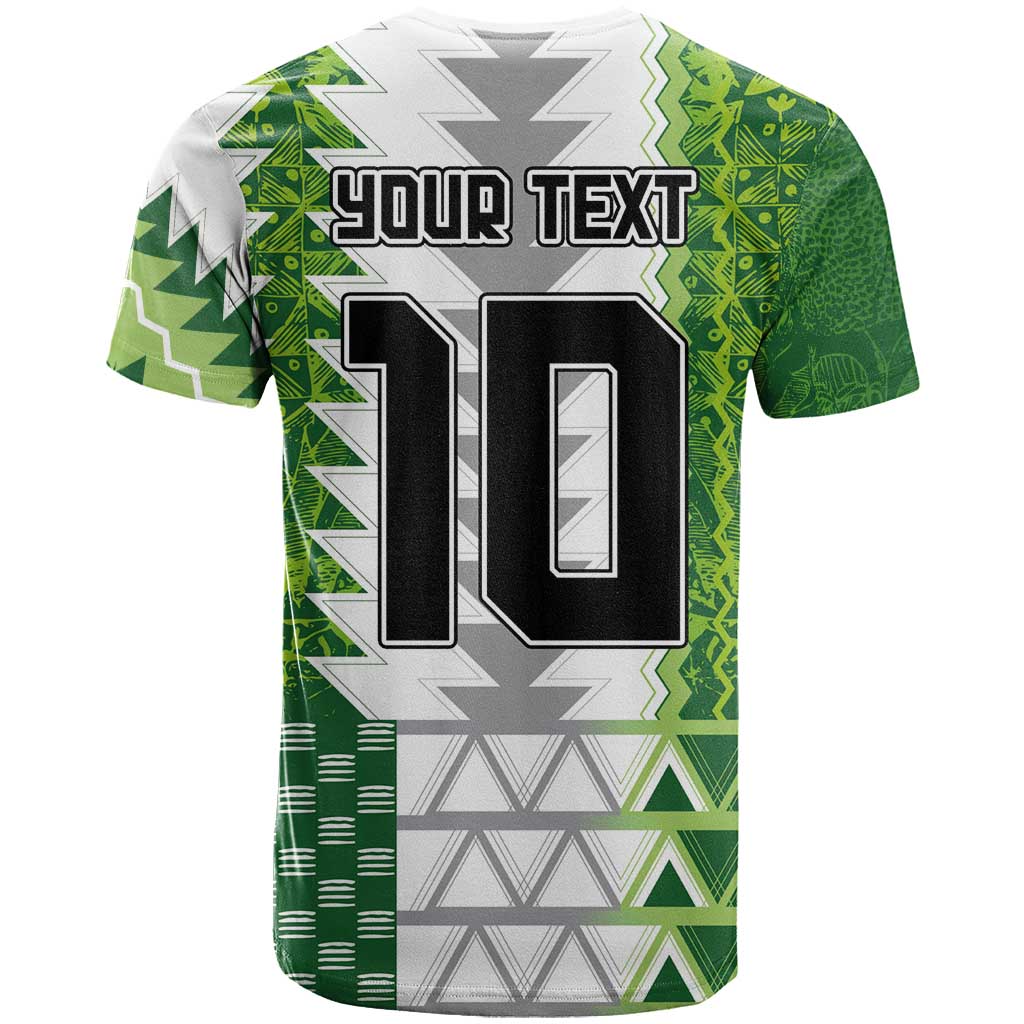 Custom Nigeria National Football T-Shirt Naija Super Eagles Graphic Tee