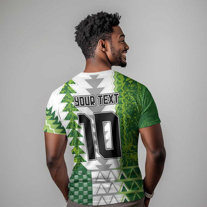 Custom Nigeria National Football T-Shirt Naija Super Eagles Graphic Tee