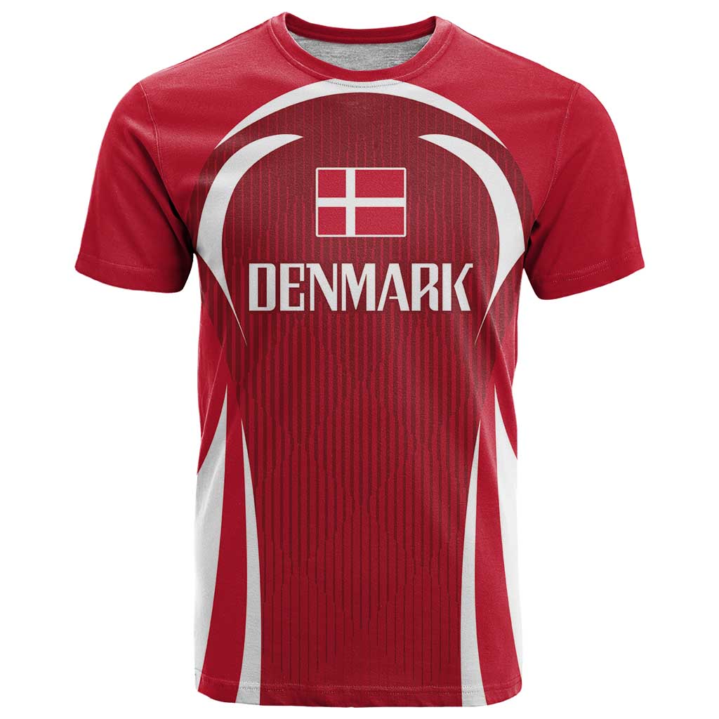Denmark Football 2024 Go Champion T-Shirt Graphic Tee