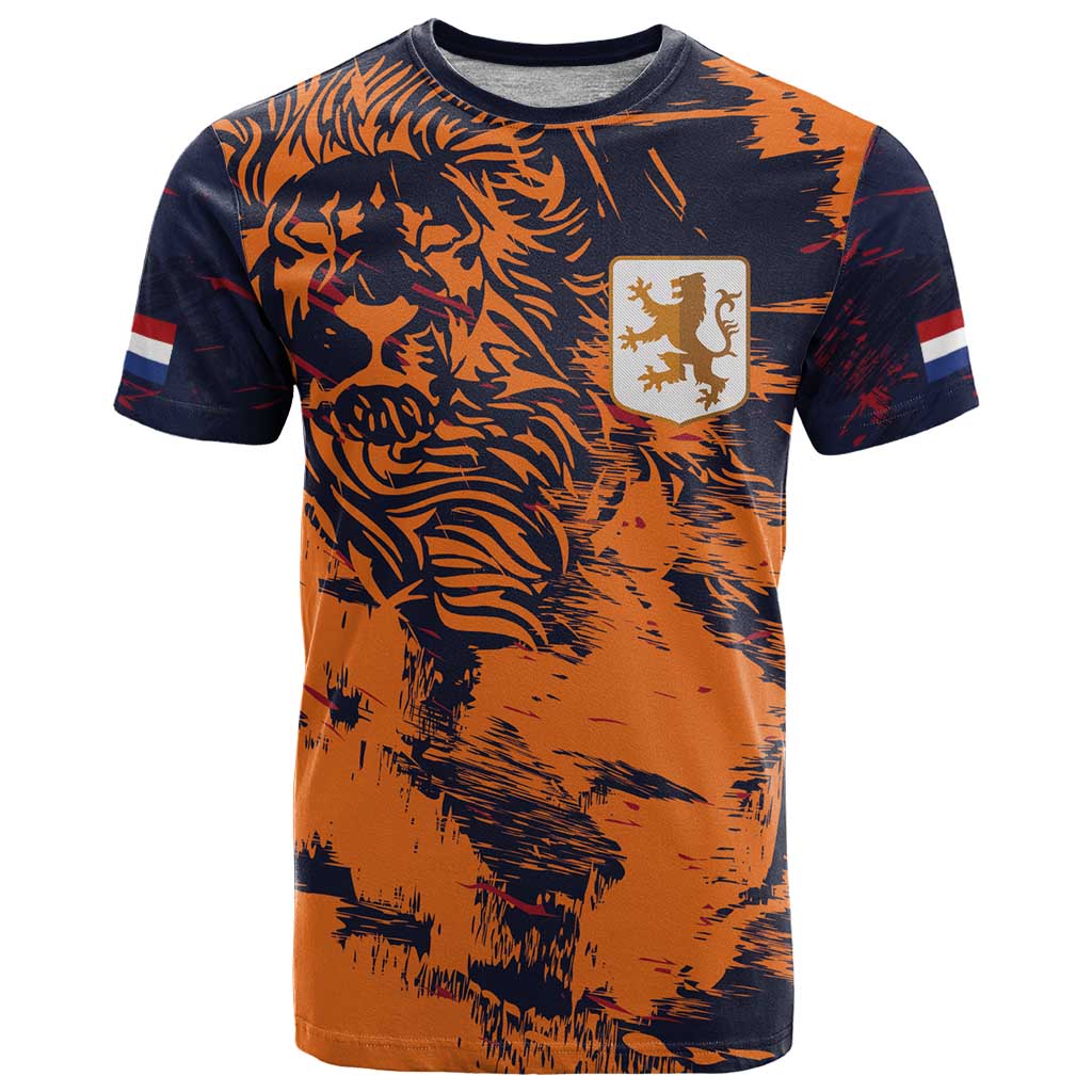 Netherlands Football 2024 Go Champion T-Shirt Graphic Tee