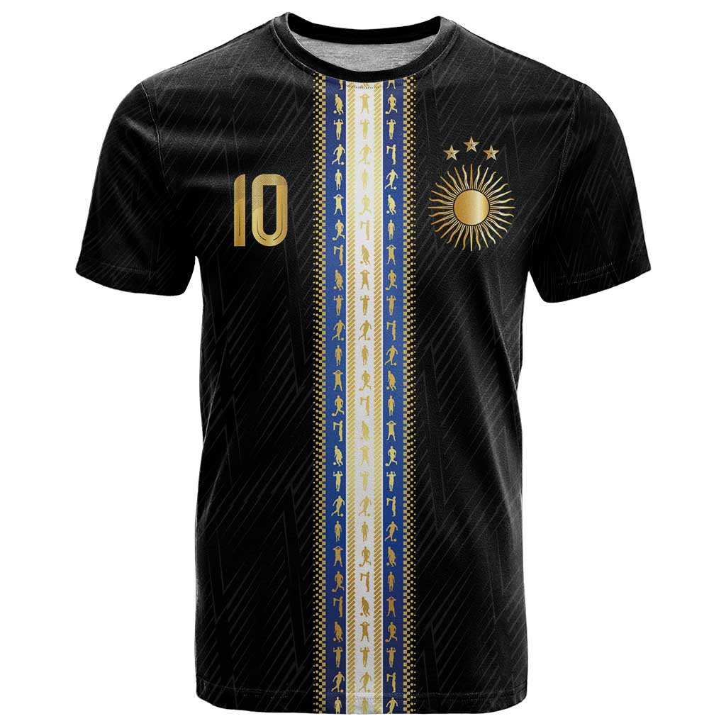 Argentina Football T-Shirt GOAT-Pride of La Albiceleste Graphic Tee