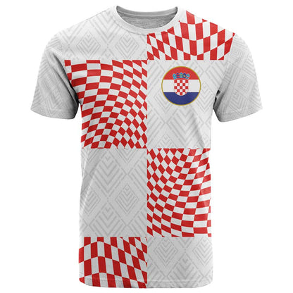 Custom Croatia Football Champion 2024 T-Shirt Graphic Tee
