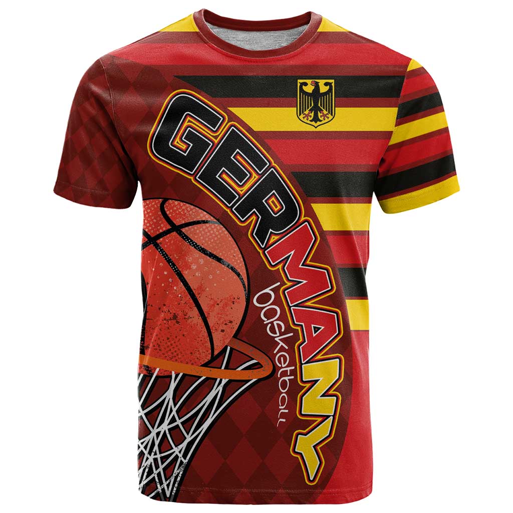Basketball Fan Jersey Germany T-Shirt Die Mannschaft 2025 Graphic Tee