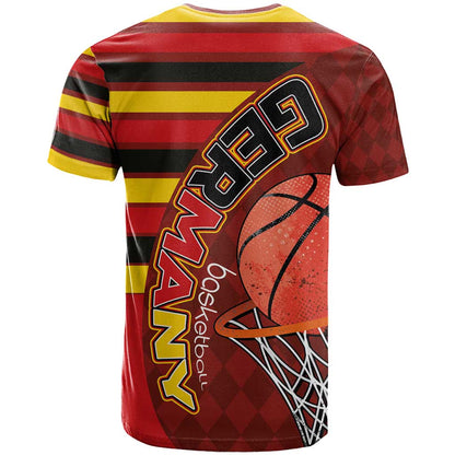 Basketball Fan Jersey Germany T-Shirt Die Mannschaft 2025 Graphic Tee