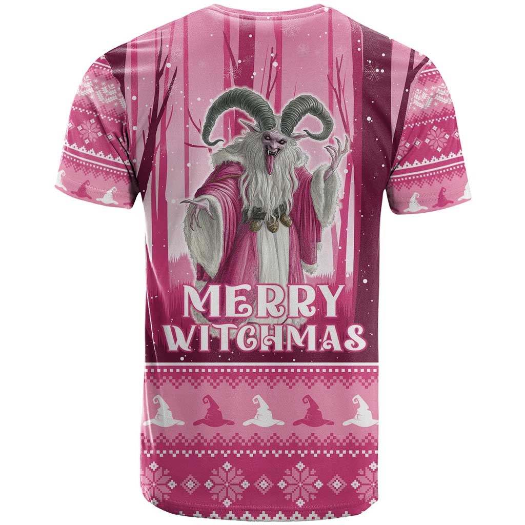 Christmas Naughty Witch T-Shirt Merry Witchmas Graphic Tee