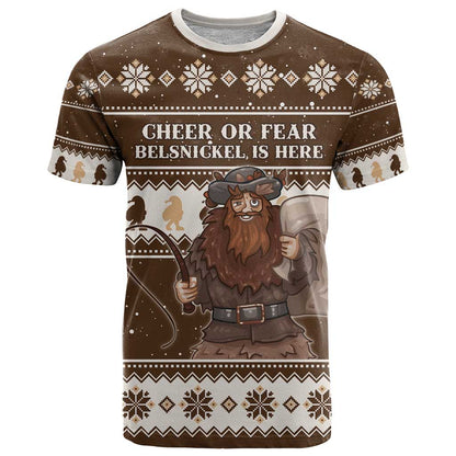 Funny Christmas Belsnickel T-Shirt Impish Or Admirable Graphic Tee
