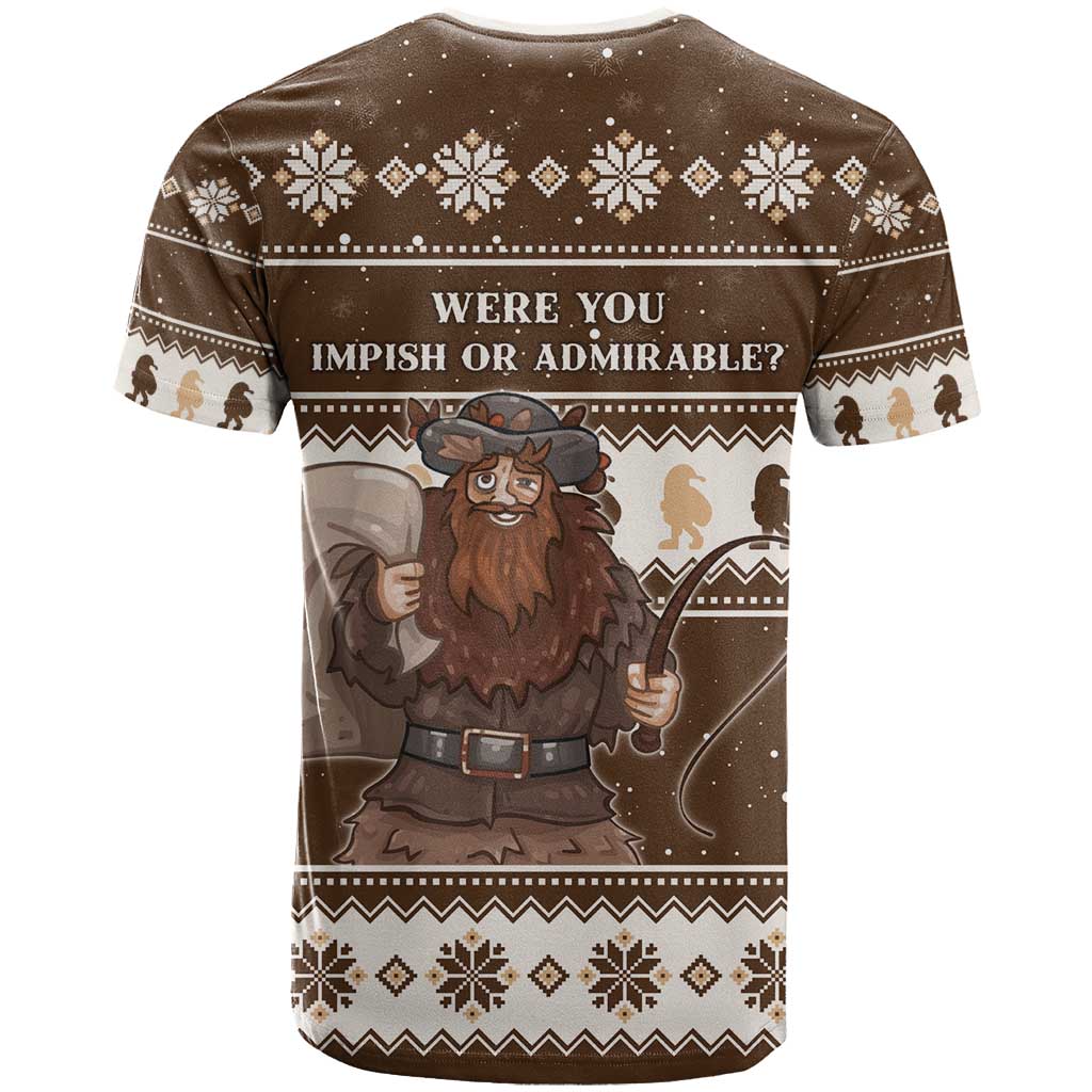 Funny Christmas Belsnickel T-Shirt Impish Or Admirable Graphic Tee