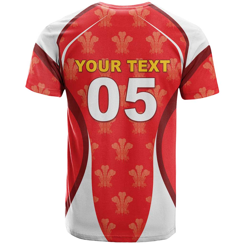 Custom Wales Rugby 2026 T-Shirt Unique Style Graphic Tee