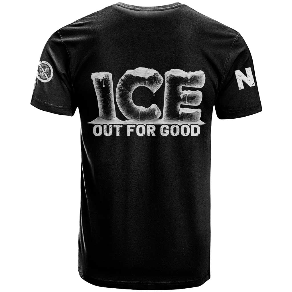 Ice Out For Good T-Shirt No Ice Patriotic Protest Graphic Tee