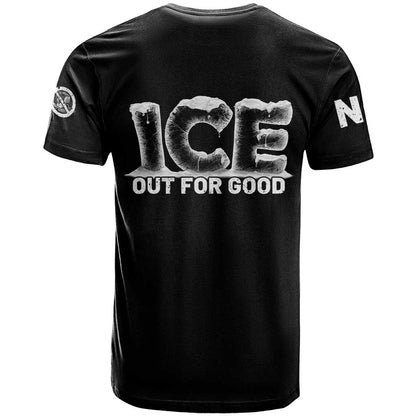 Ice Out For Good T-Shirt No Ice Patriotic Protest Graphic Tee