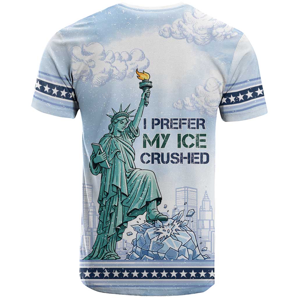 I Prefer My Ice Crushed T-Shirt Retro Style Graphic Tee