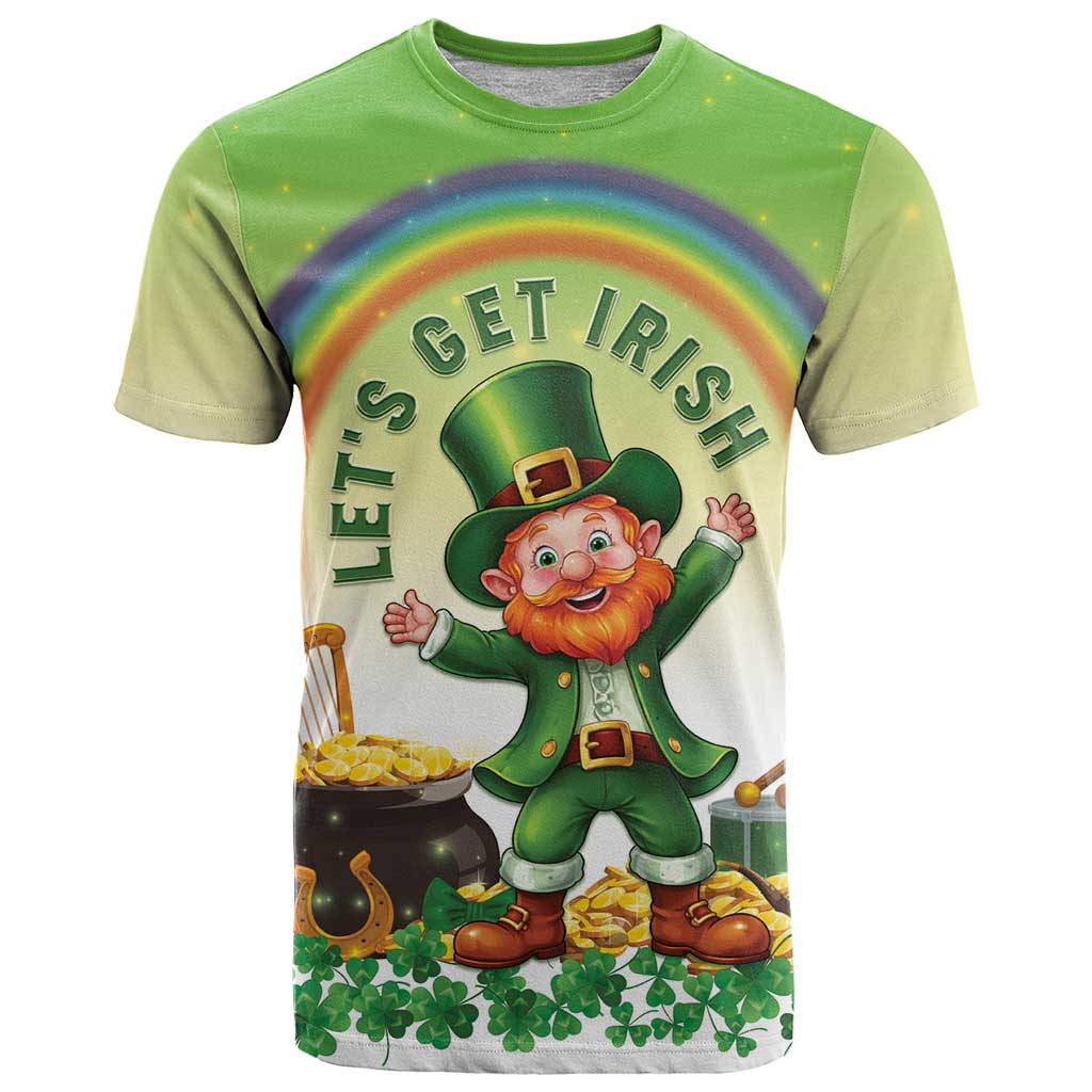 St Patrick’s Day T-Shirt Let’s Get Irish Graphic Tee