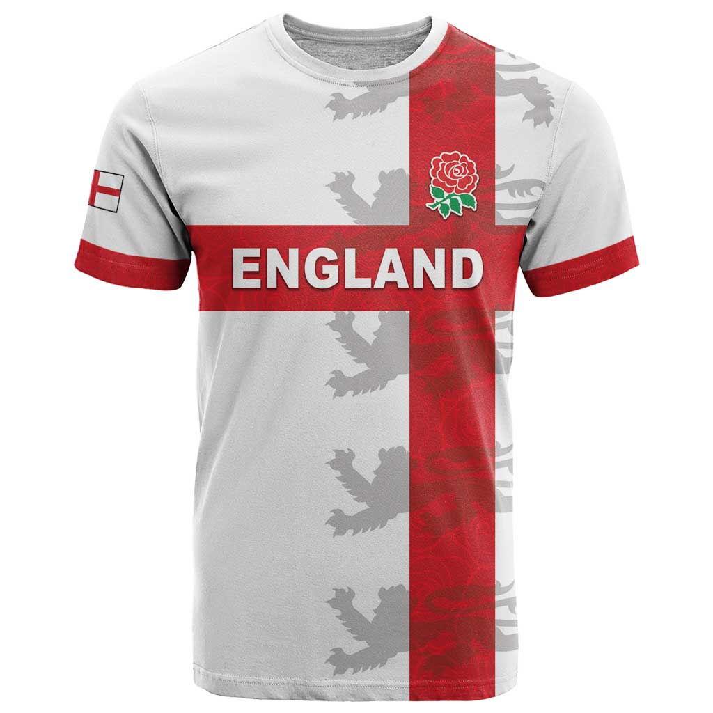 Custom England Rugby T-Shirt Vintage Style Graphic Tee