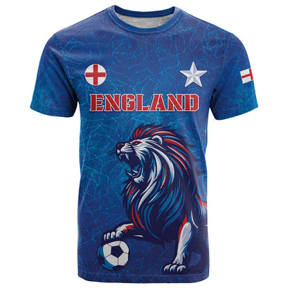 Custom England 2024 Football T-Shirt Go Champions Lionesses Graphic Tee