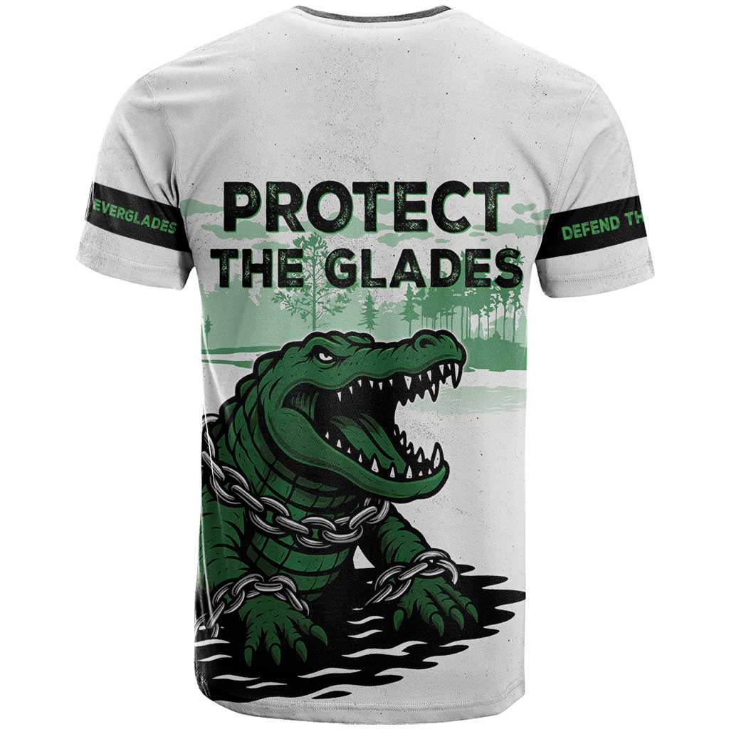 Alligator Alcatraz Defend Human Rights T-Shirt Defend The Everglades Graphic Tee