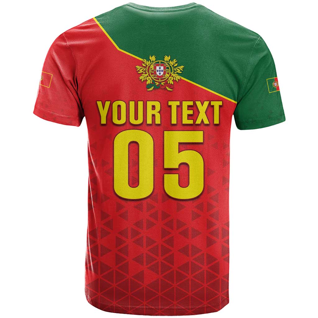 Custom Portugal 2024 Football T-Shirt Go Champions A Selecao das Quinas Graphic Tee