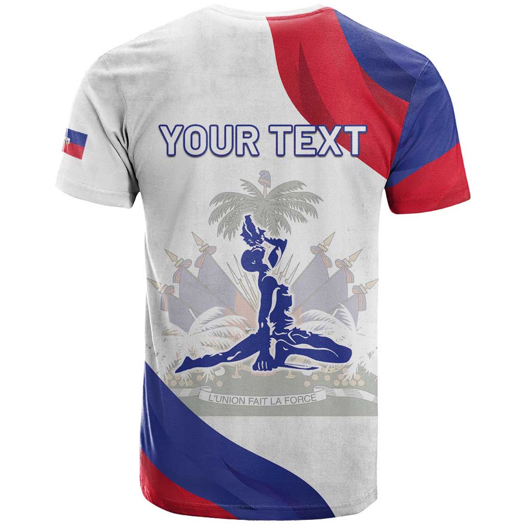 Personalised Haiti 222nd Anniversary Independence Day T-Shirt Graphic Tee
