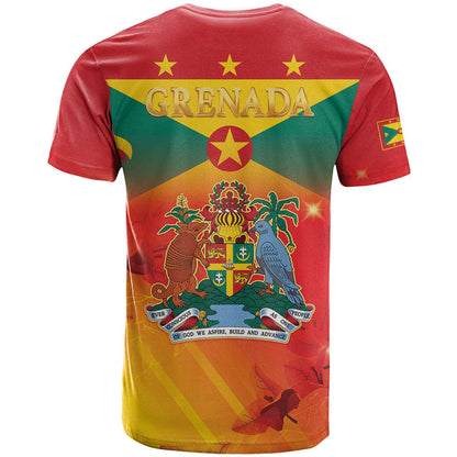 Happy 51st Independence Day Grenada T-Shirt One People One Journey One Future Graphic Tee