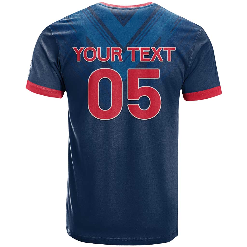Custom Thailand Football T-Shirt Go Champions Graphic Tee