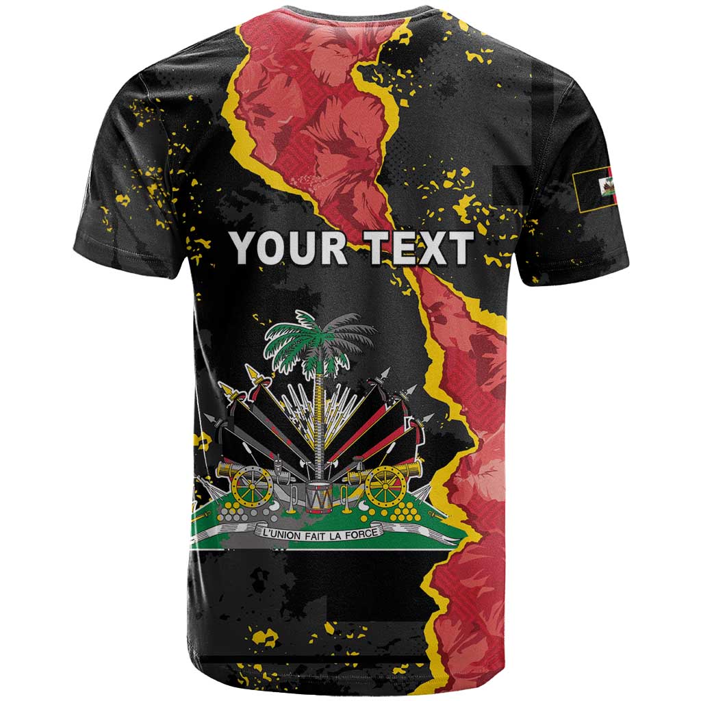 Personalised Haiti 1964 T-Shirt Coat Of Arms Unique Style Graphic Tee