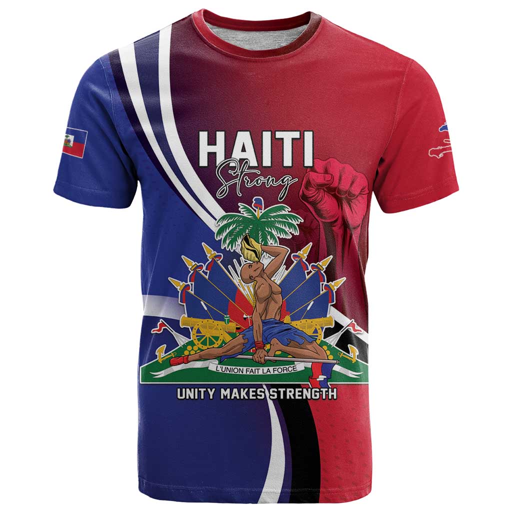 Haiti Strong T-Shirt Kenbe Fem Ayiti Graphic Tee