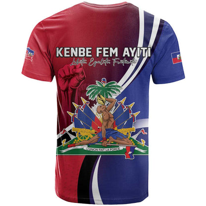 Haiti Strong T-Shirt Kenbe Fem Ayiti Graphic Tee